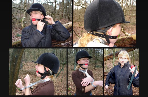 Horseriding Cap in the Forest