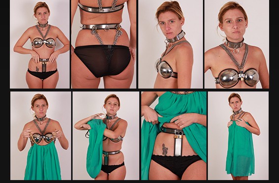 How to hide full chastity gear