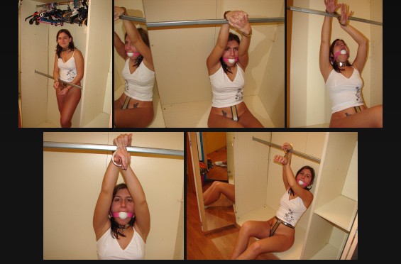 In the closet