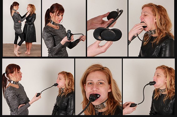 Inflatable butterfly gag!