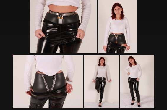 Layering: latex, chastity, and pvc