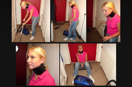 Posture collar vacuum cleaning