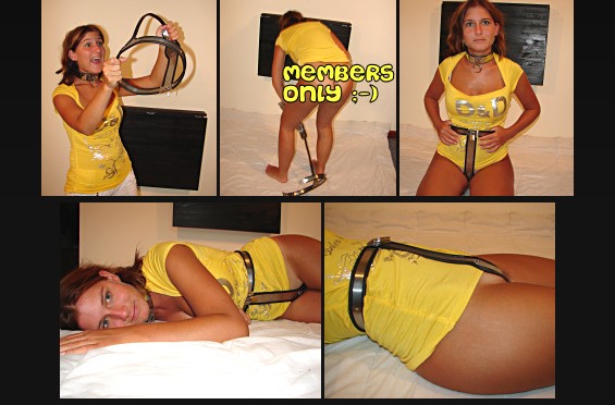 Putting on my chastity belt