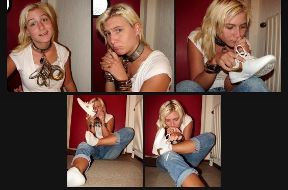 Putting on my shoes