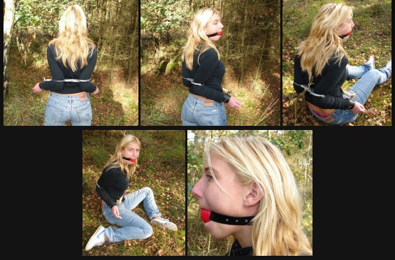 Rigid bondage in the woods