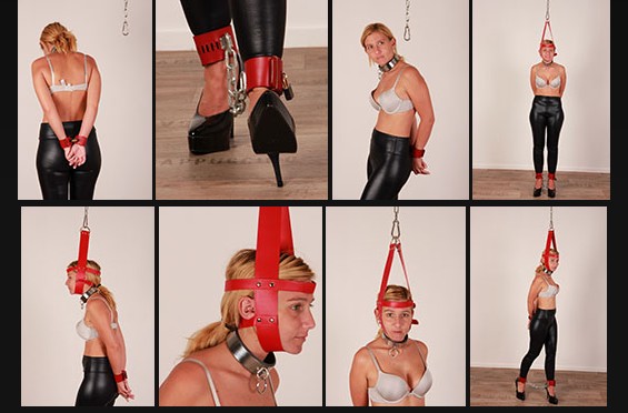 The head bondage device