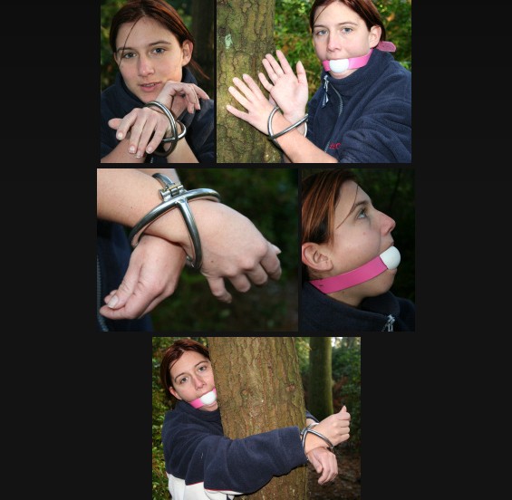 Wrist caged in the forest