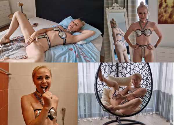 Lucy Lauren – back in chastity – part 1