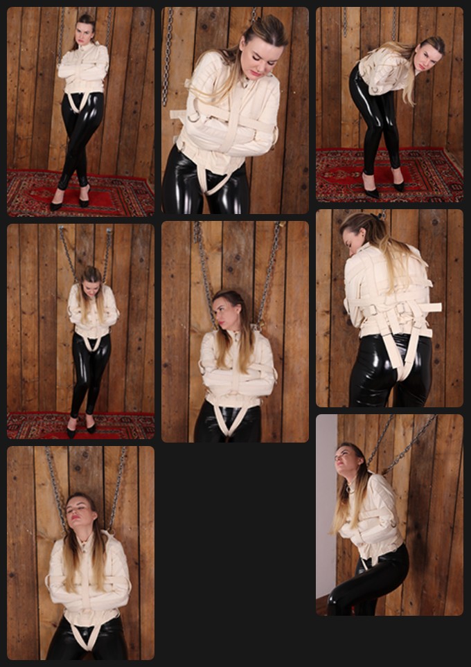 Oxana – straitjacketed and chained