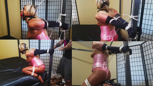 Tied Up in Pink Satin Part 2
