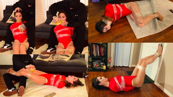 Tied Up After Dance Class Pt 1