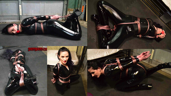 Caroline Pierce.. Curious Girl Caught and Tied Pt2