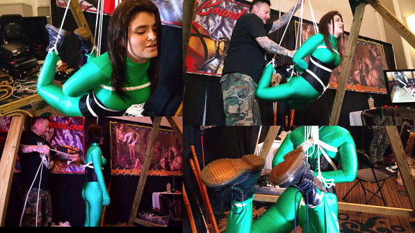 Live Suspension from Fetishcon 2016