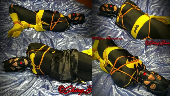 Simone.. Batgirl Hogtied