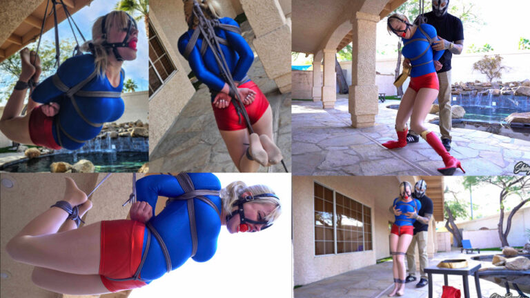 Ultragirl Hanging by a Thread