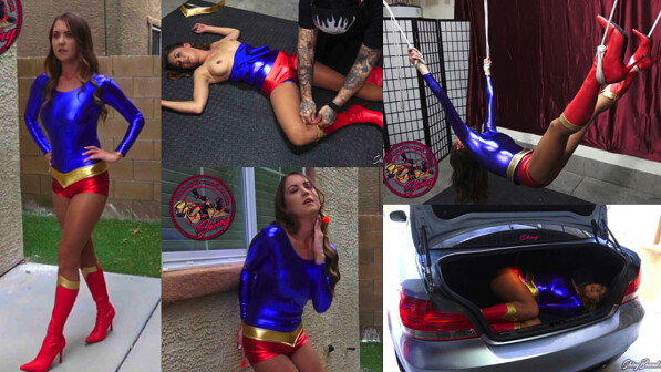 Ultragirl Drained of Her Powers Part 1