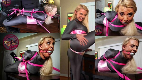 The Silver Spandex Hogtie