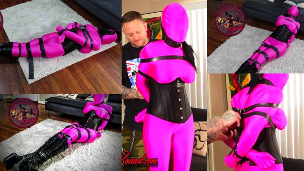 Living Doll Belt Bondage Challenge