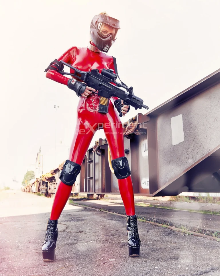 Red Latex Soldier