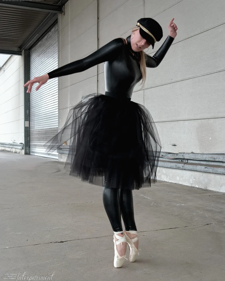 Latex Ballerina Dance