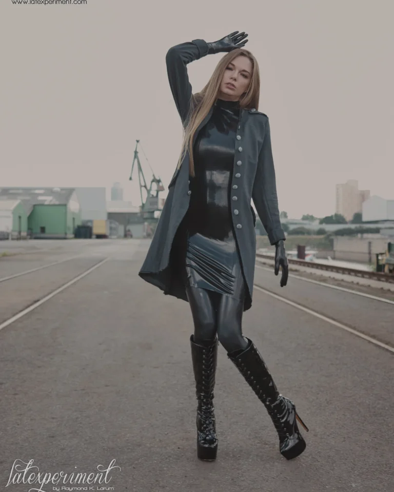 A Military Style Latex Shoot