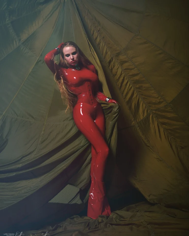 Shiny Red Paratrooper