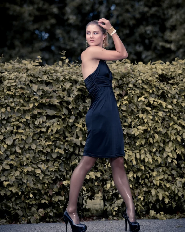 Ballerina in Highstyle Fashion