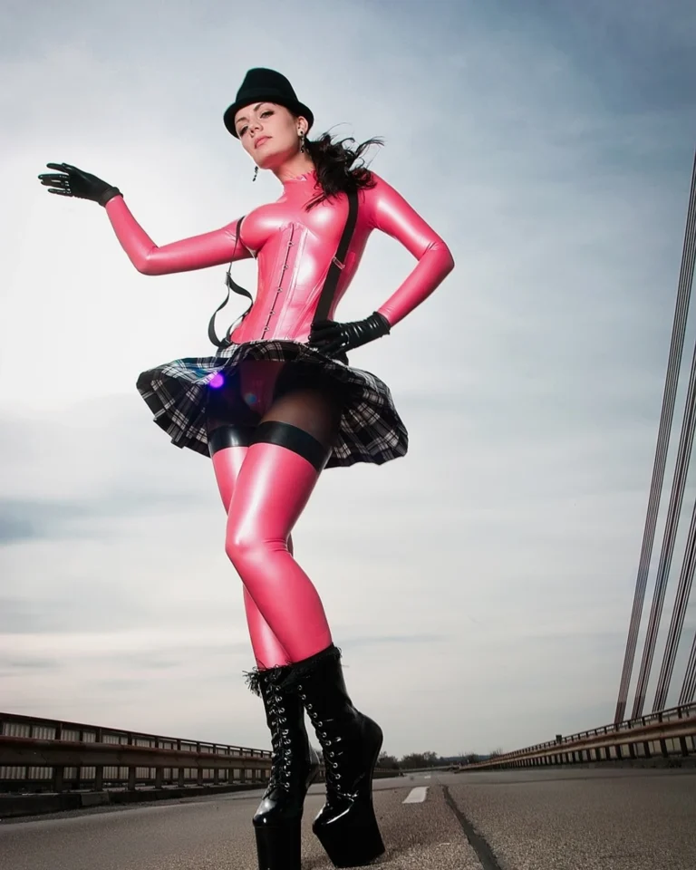 Latex School Girl or Pony Girl?