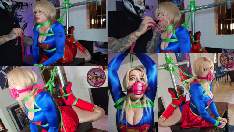 Supergirl Captured and Cockgagged