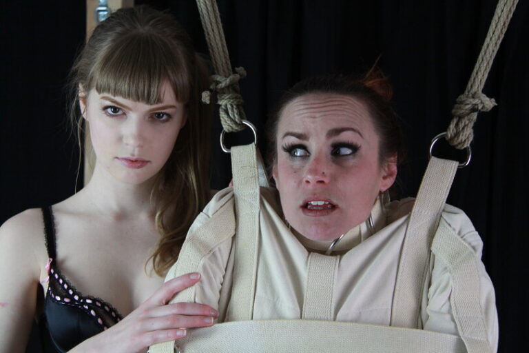 Bella Suspended in Straitjacket