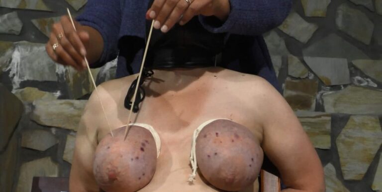 24 hours Tit Challenge for Tit Slave Liz – challenge 10