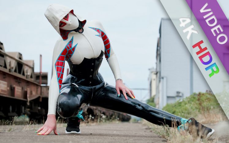Phoebe Patrick – Locked up, masked Spider Gwen