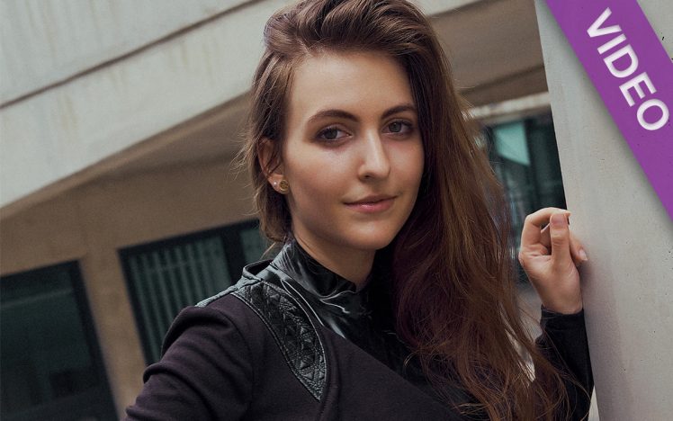 Penelope Haylen – Editorial stair shoot