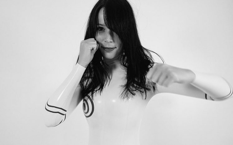 Brina Hadwin – White kickboxing shoot