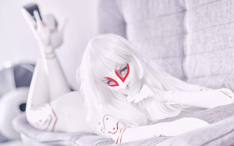 Leopard Luxe – Shiro cosplay & 1st time w/ mask
