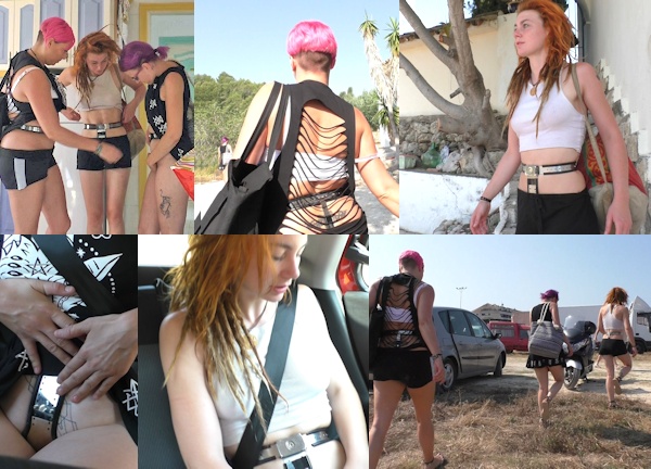 Chastity Holiday – car ride