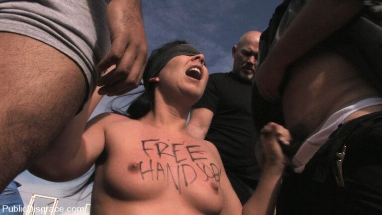 Julie Night - Fisted and Fucked in the Junkyard