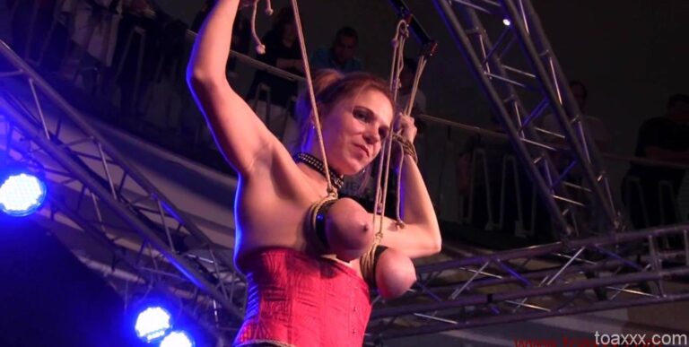 Public Breast Predicament for Bettine