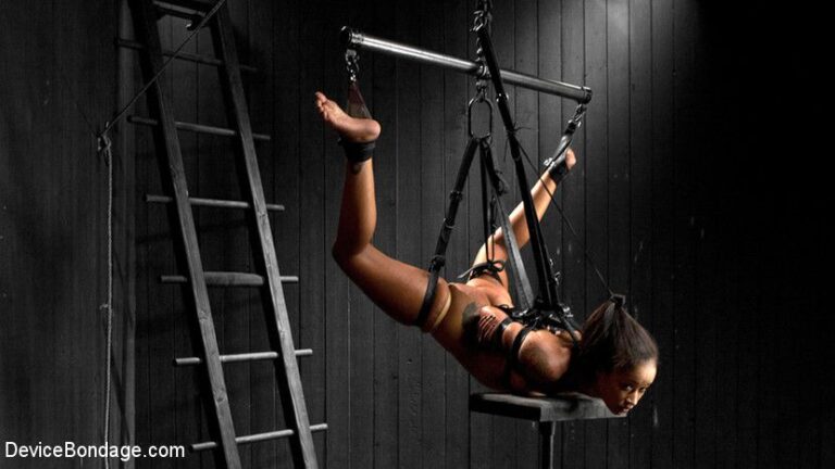 Skin Diamond gets roughed up by Jack Hammer in their first scene together