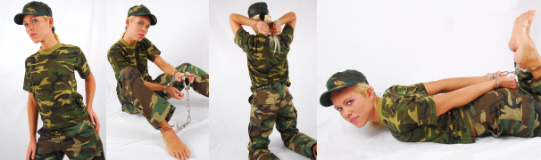 Army girl Natalie asks a stupid question