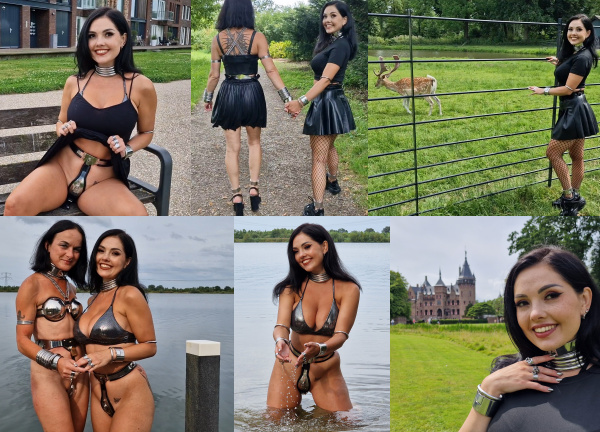 Sophie Elodie (& J.D.) – out and about