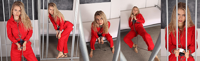 Angry prisoner Ksenia